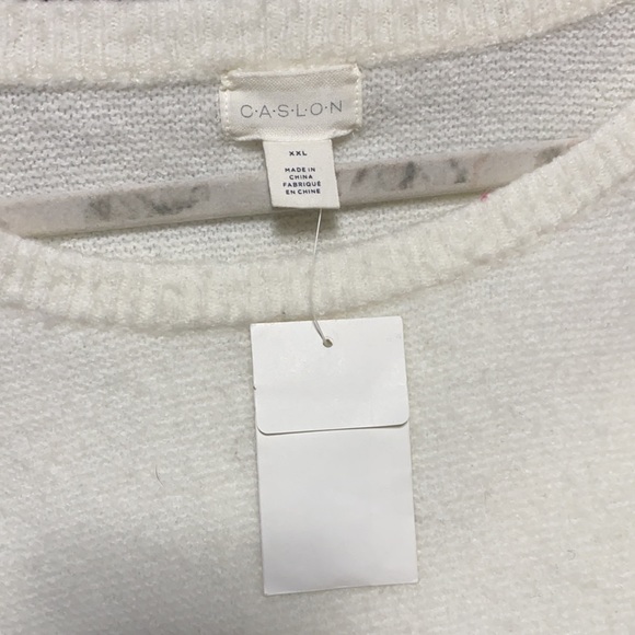 Caslon Shoulder Button Sweater - Picture 11 of 12